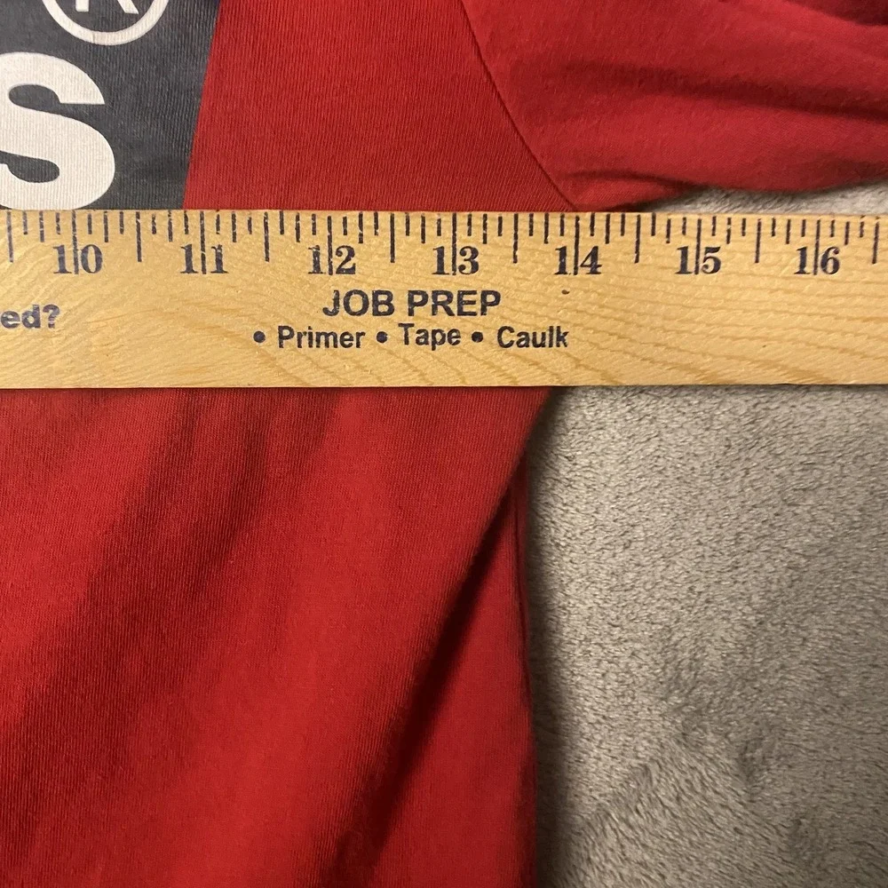 Levi's Kids 7/8 Long Sleeve Red Logo T-Shirt